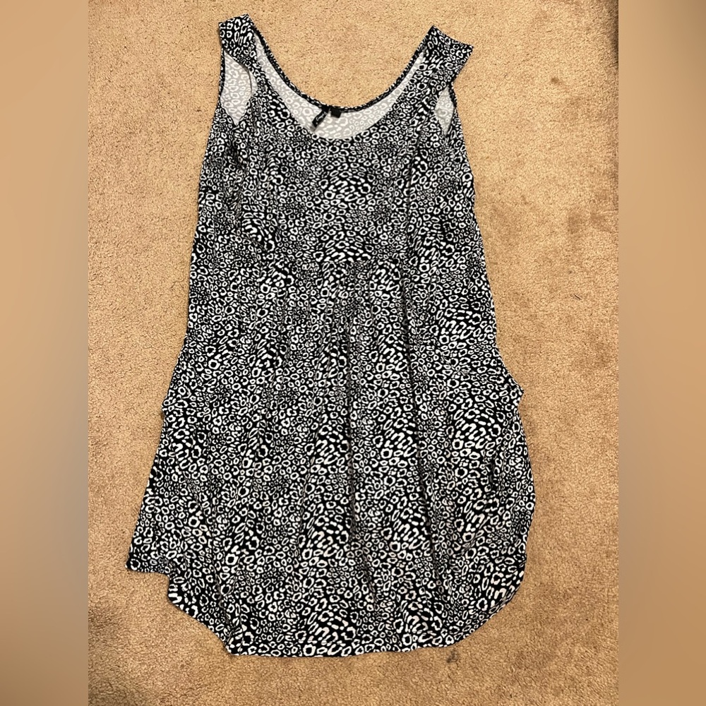Women’s leopard print swimsuit coverup